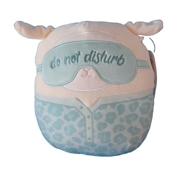 Squishmallow Sophie the LAMB with Do Not Disturb Sleep Mask 8” Soft Plush NWT - Picture 1 of 5